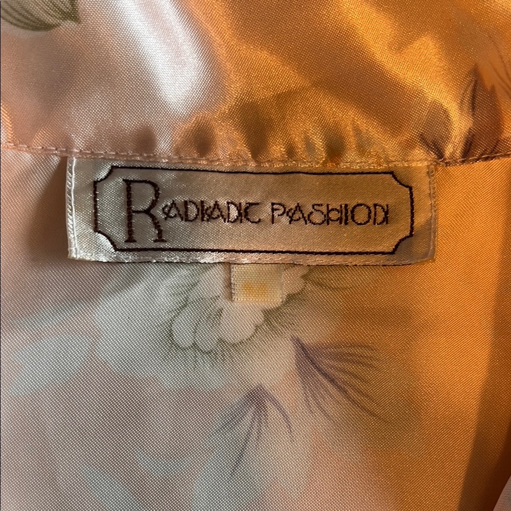 Floral Satin Nightgown - Picture 4 of 7